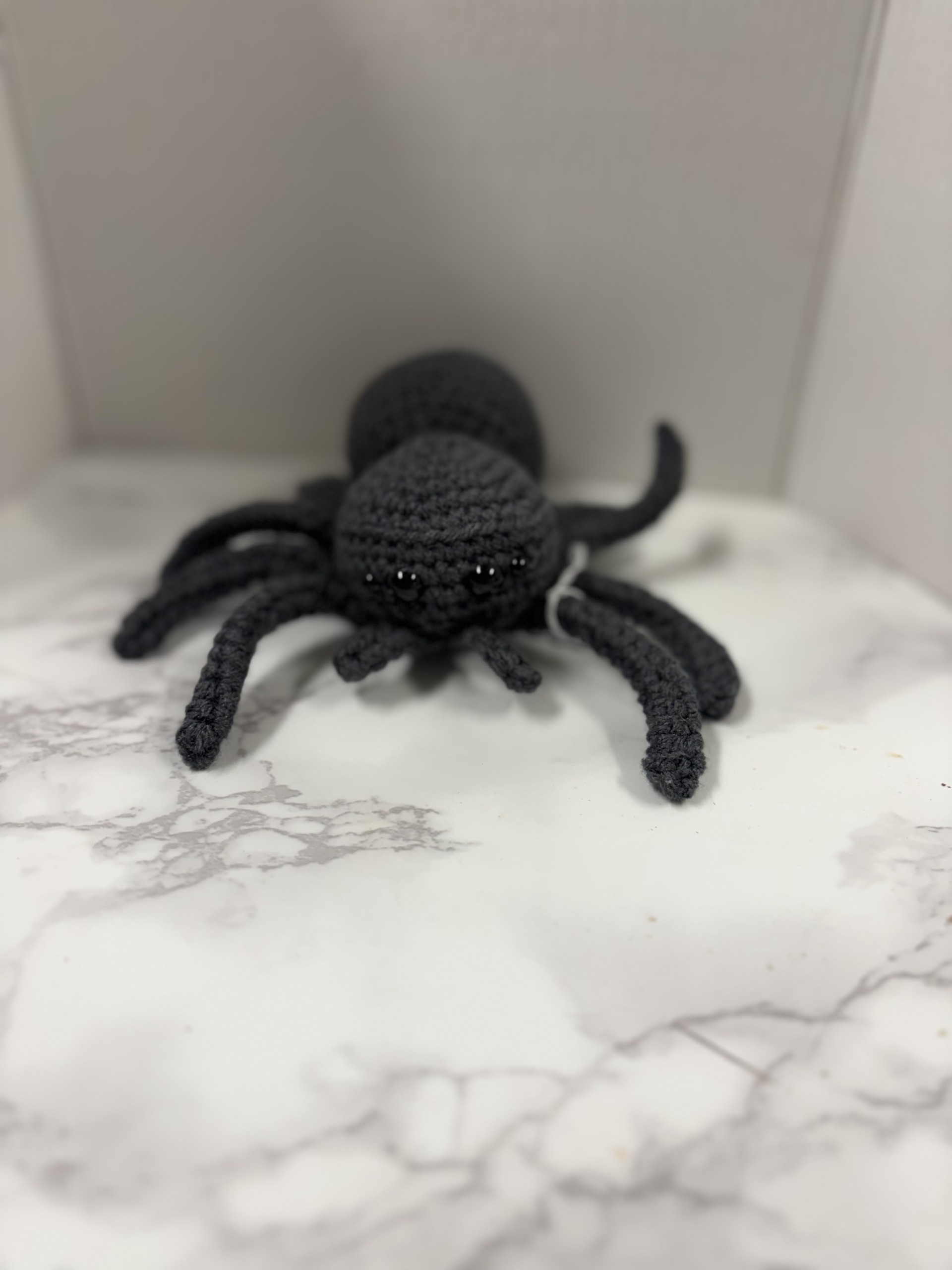 Hand-Crocheted Spider